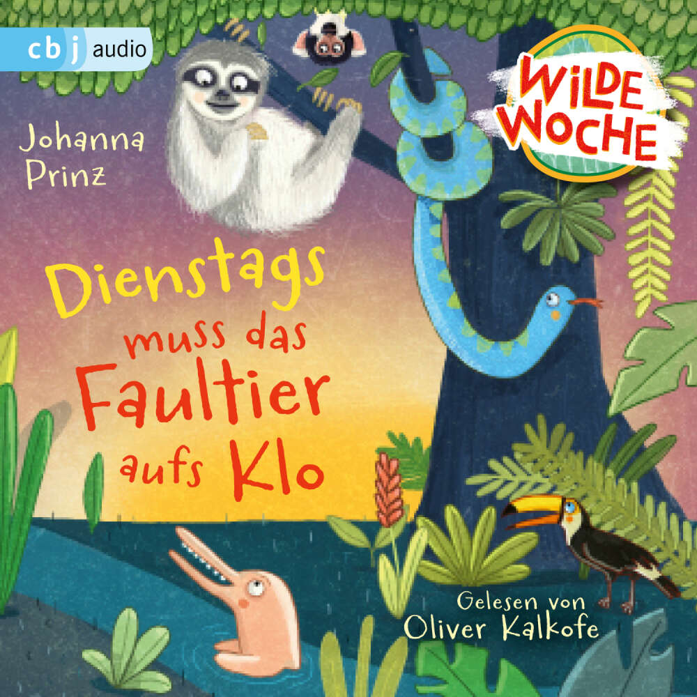 Cover von Johanna Prinz - Die Wilde-Woche-Reihe - Band 2 - Wilde Woche - Dienstags muss das Faultier aufs Klo