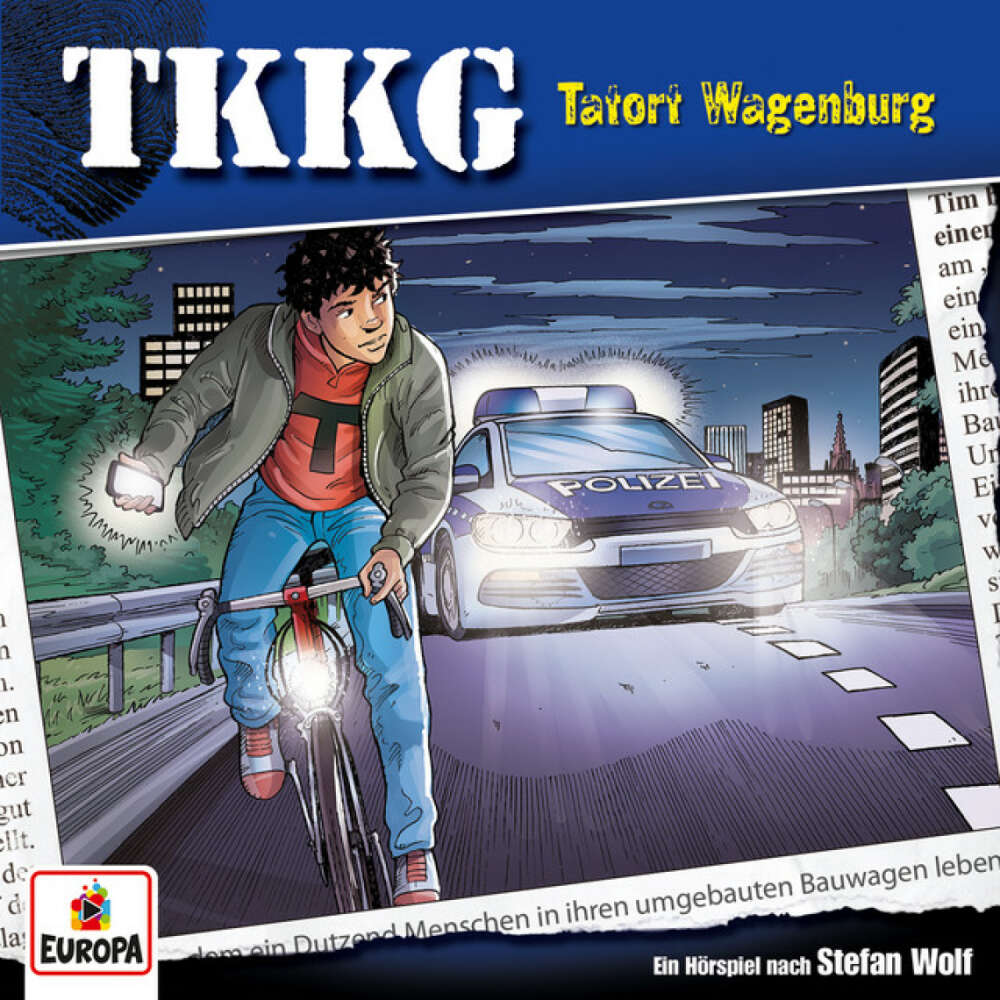 Cover von TKKG - 196/Tatort Wagenburg