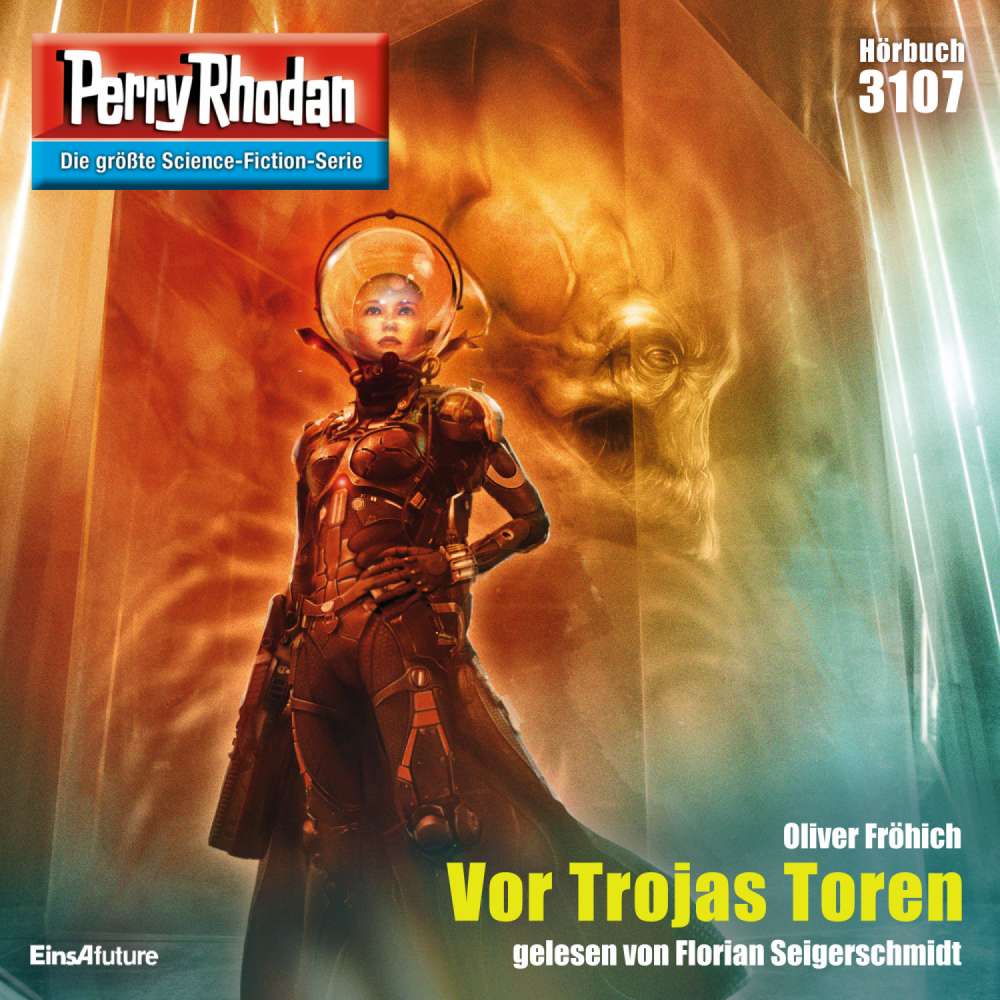 Cover von Oliver Fröhlich - Perry Rhodan - Erstauflage 3107 - Vor Trojas Toren