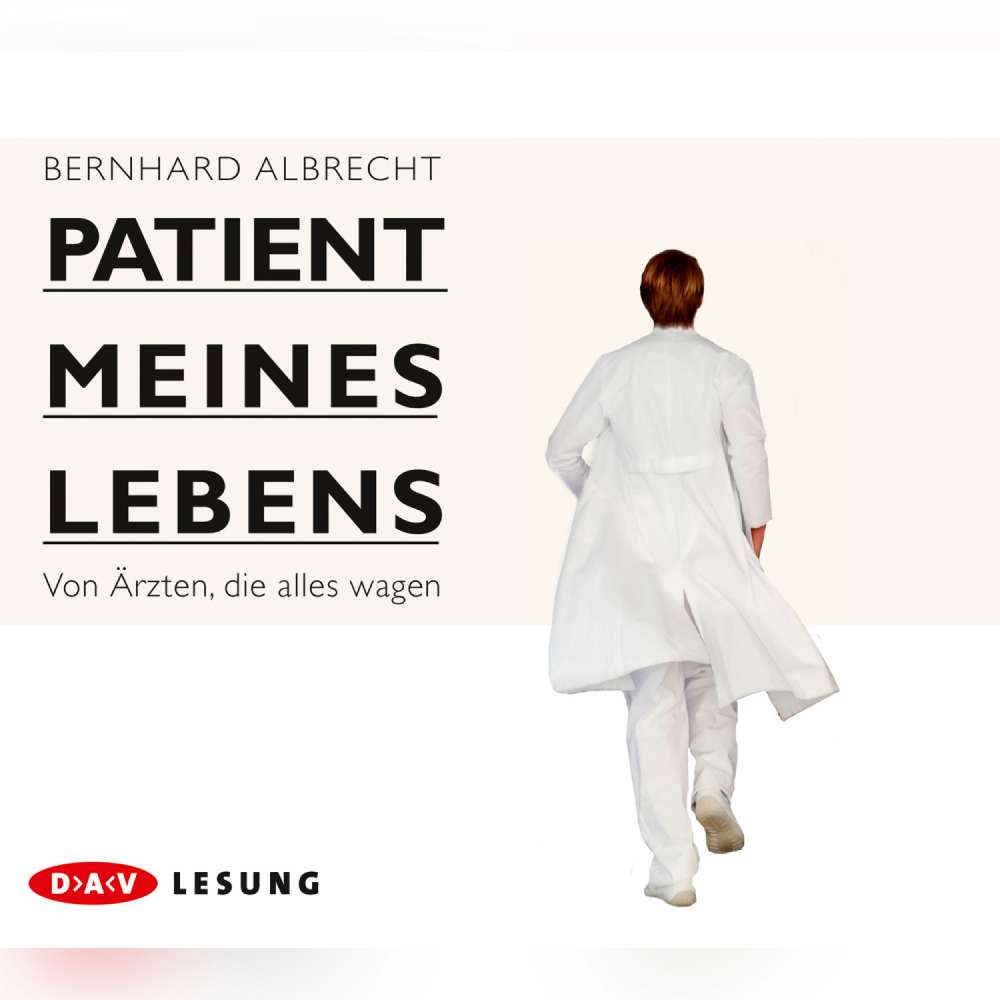 Cover von Bernhard Albrecht - Patient meines Lebens