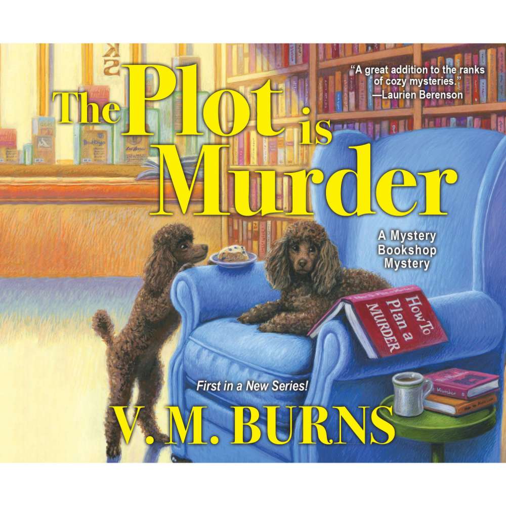 Cover von V.M. Burns - A Mystery Bookshop Mystery 1 - The Plot is Murder