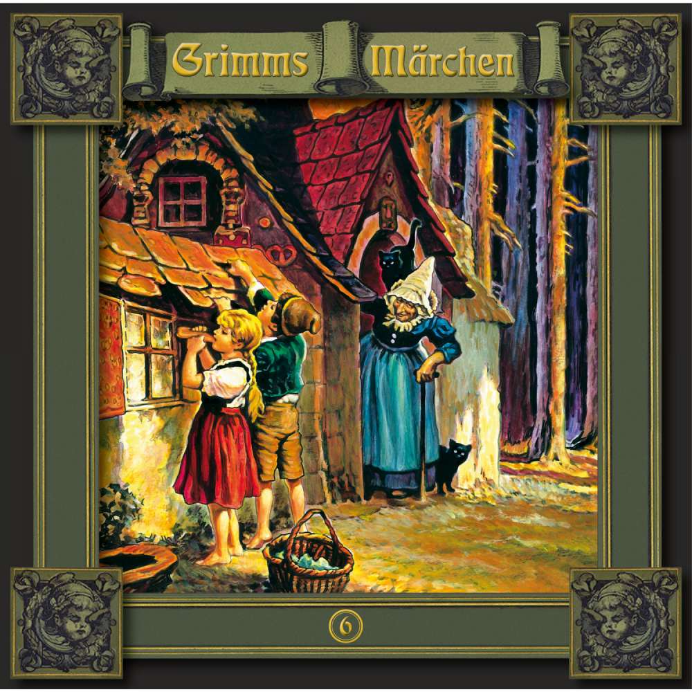 Cover von Grimms Märchen - Folge 6 - Hänsel und Gretel / Die sieben Raben / Die Gänsehirtin am Brunnen