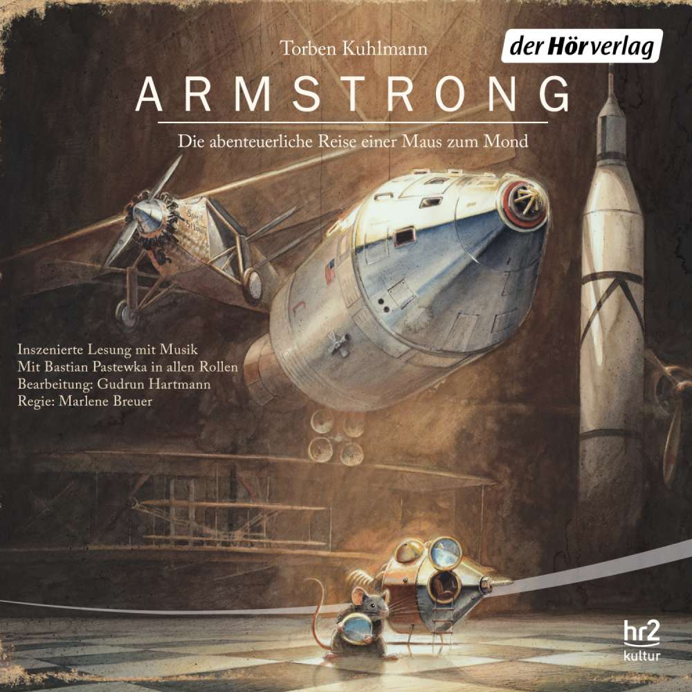 Cover von Torben Kuhlmann - Armstrong - Die abenteuerliche Reise einer Maus zum Mond