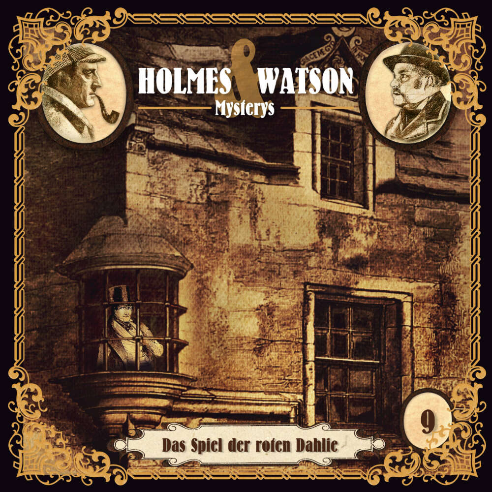 Cover von Holmes & Watson Mysterys - Folge 9 - Das Spiel der roten Dahlie