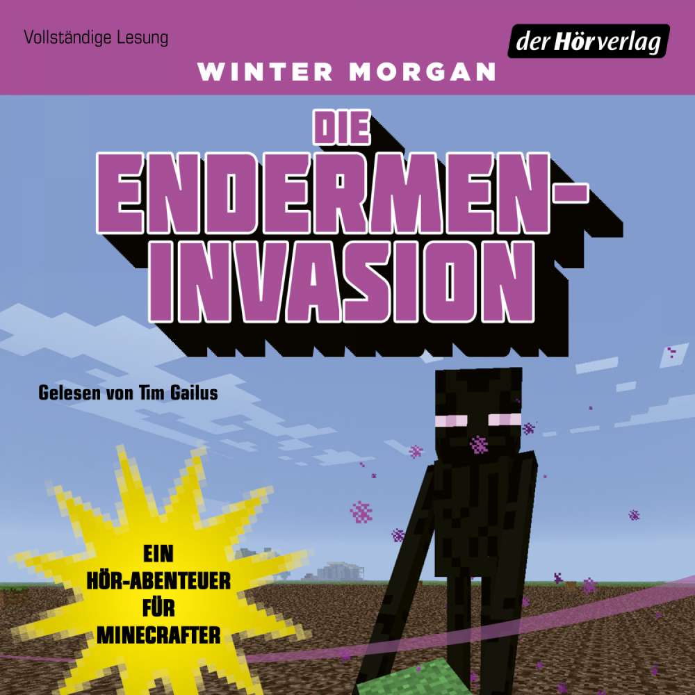 Cover von Winter Morgan - Minecraft-Hörbücher 2 - Die Endermen-Invasion - Ein Hör-Abenteuer für Minecrafter
