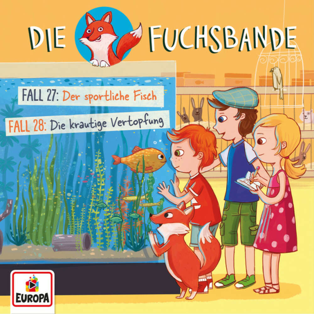 Cover von Die Fuchsbande - 014/Fall 27: Der sportliche Fisch / Fall 28: Die krautige Vertopfung