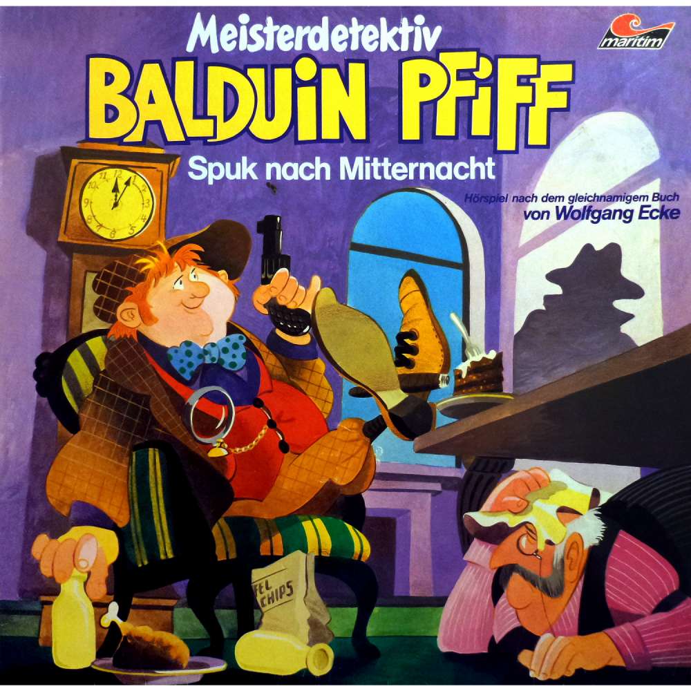 Cover von Wolfgang Ecke - Balduin Pfiff - Folge 2 - Spuk nach Mitternacht
