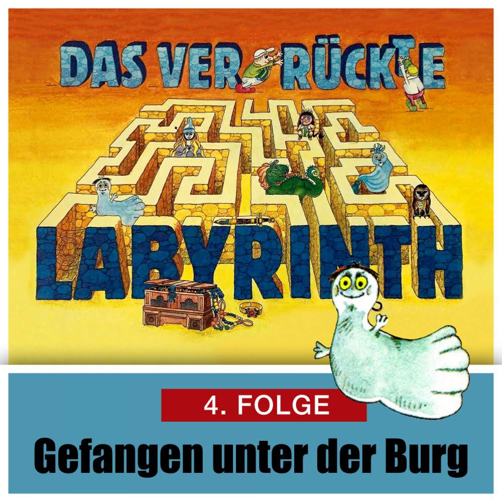 Cover von Das ver-rückte Labyrinth - Folge 4 - Gefangen unter der Burg