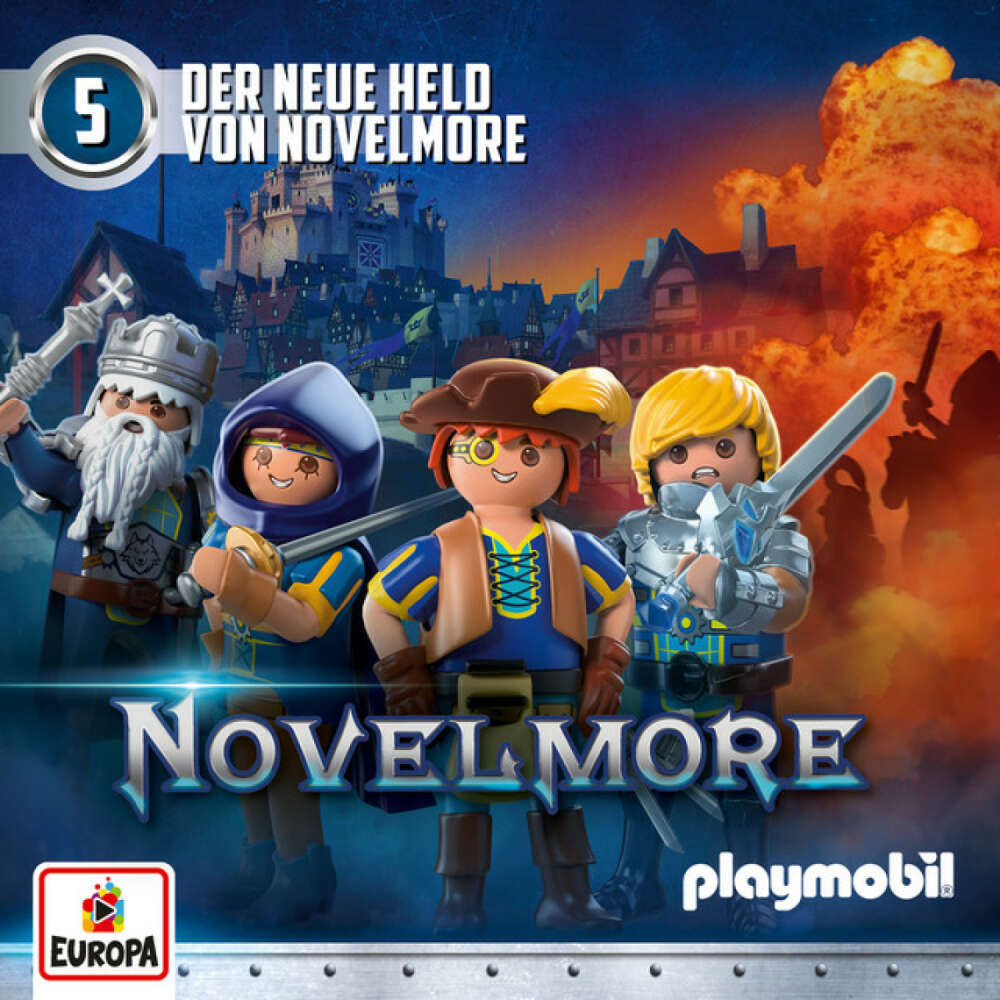 Cover von PLAYMOBIL Hörspiele - PLAYMOBIL Novelmore Hörspiele - Folge 5 - Der neue Held von Novelmore