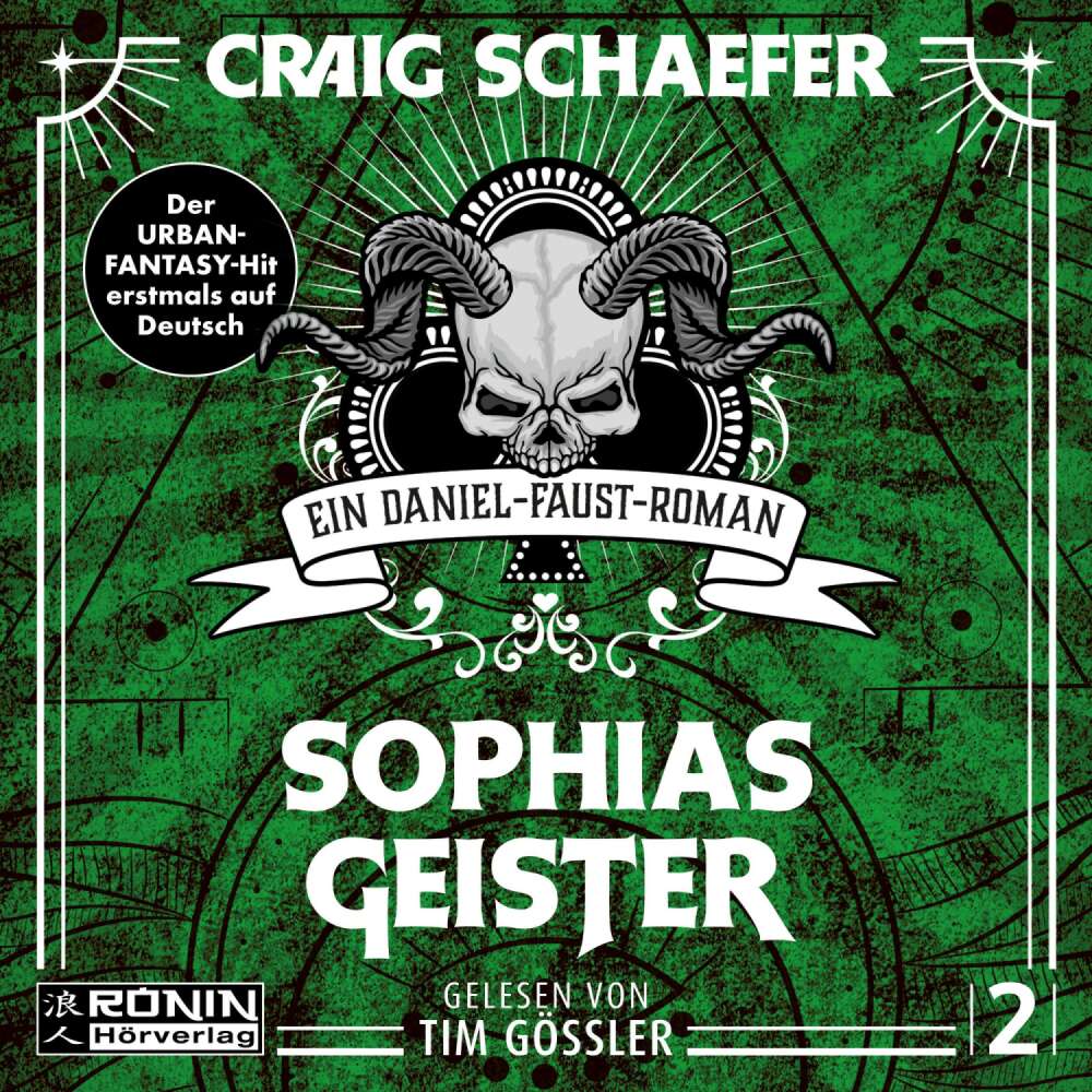 Cover von Craig Schaefer - Daniel Faust - Band 2 - Sophias Geister