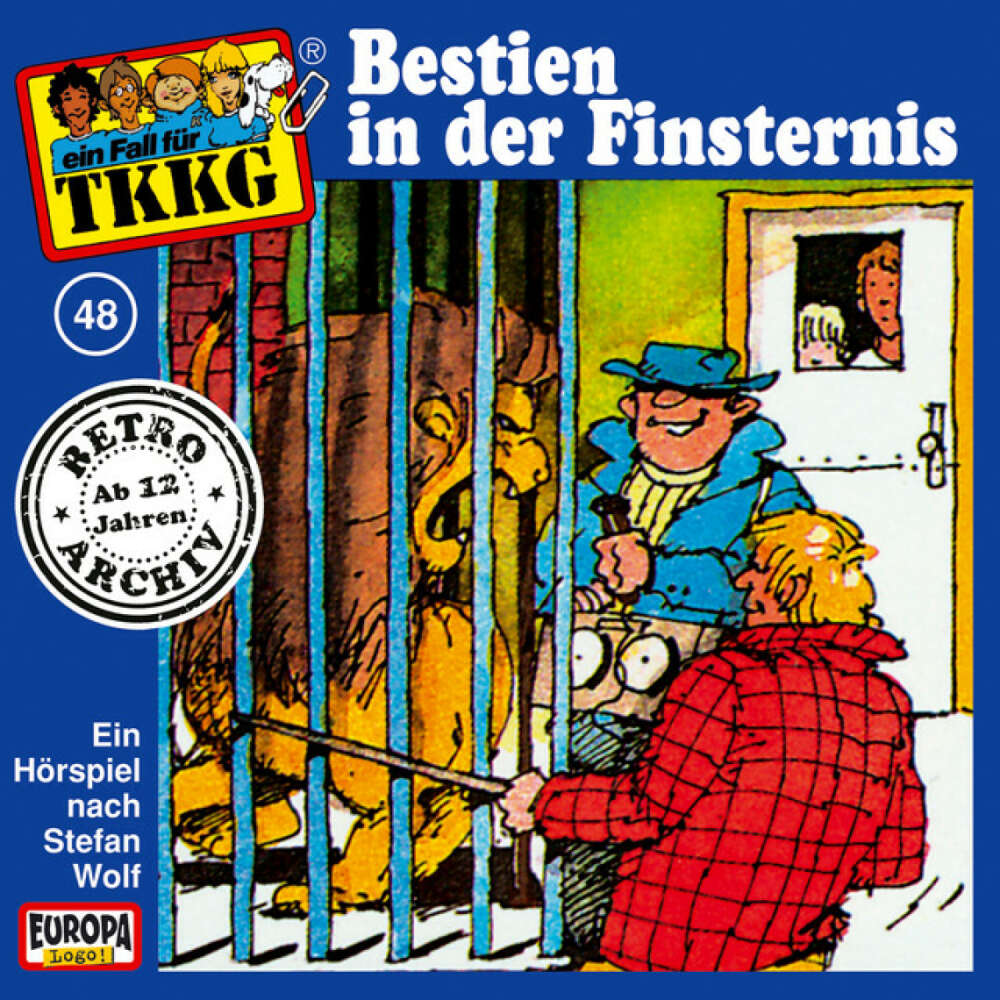 Cover von TKKG Retro-Archiv - 048/Bestien der Finsternis
