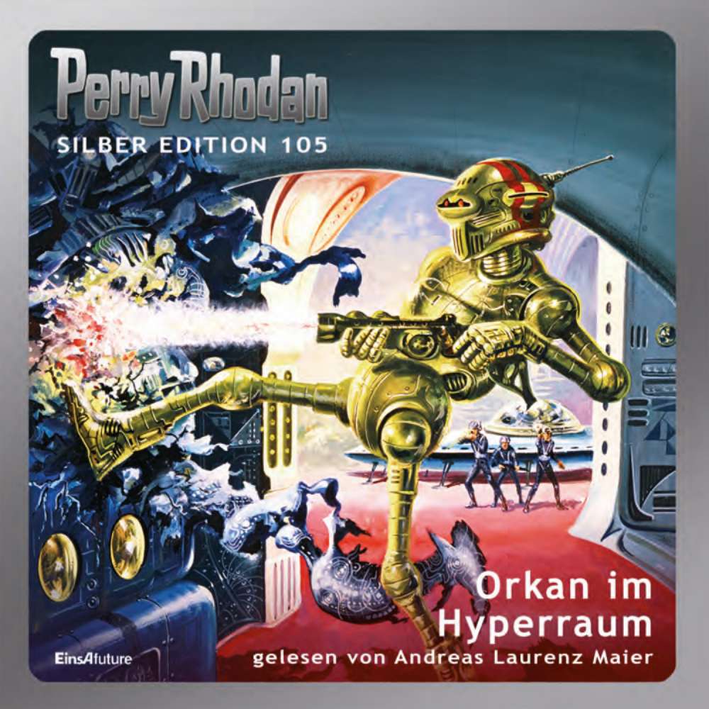 Cover von William Voltz - Perry Rhodan - Silber Edition 105 - Orkan im Hyperraum