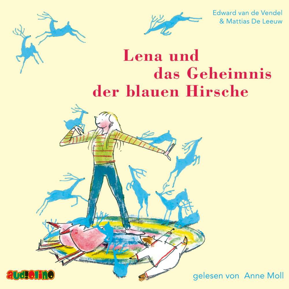 Cover von Edward van de Vendel - Lena und das Geheimnis der blauen Hirsche