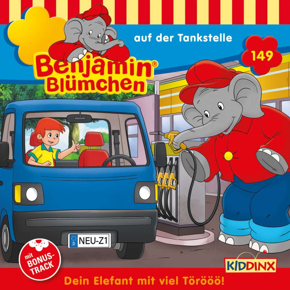 Cover von Benjamin Blümchen - Folge 149 - Benjamin auf der Tankstelle