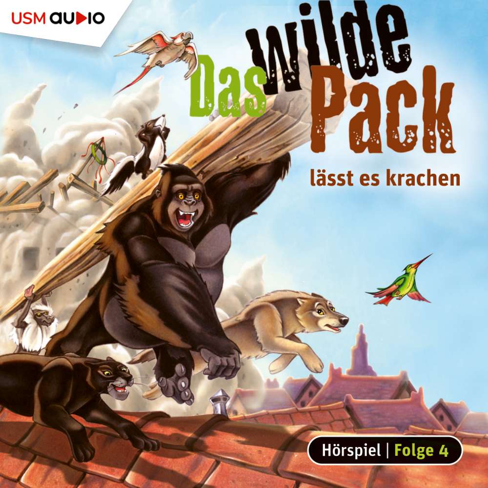 Cover von Das wilde Pack - Folge 4 - Das wilde Pack lässt es krachen