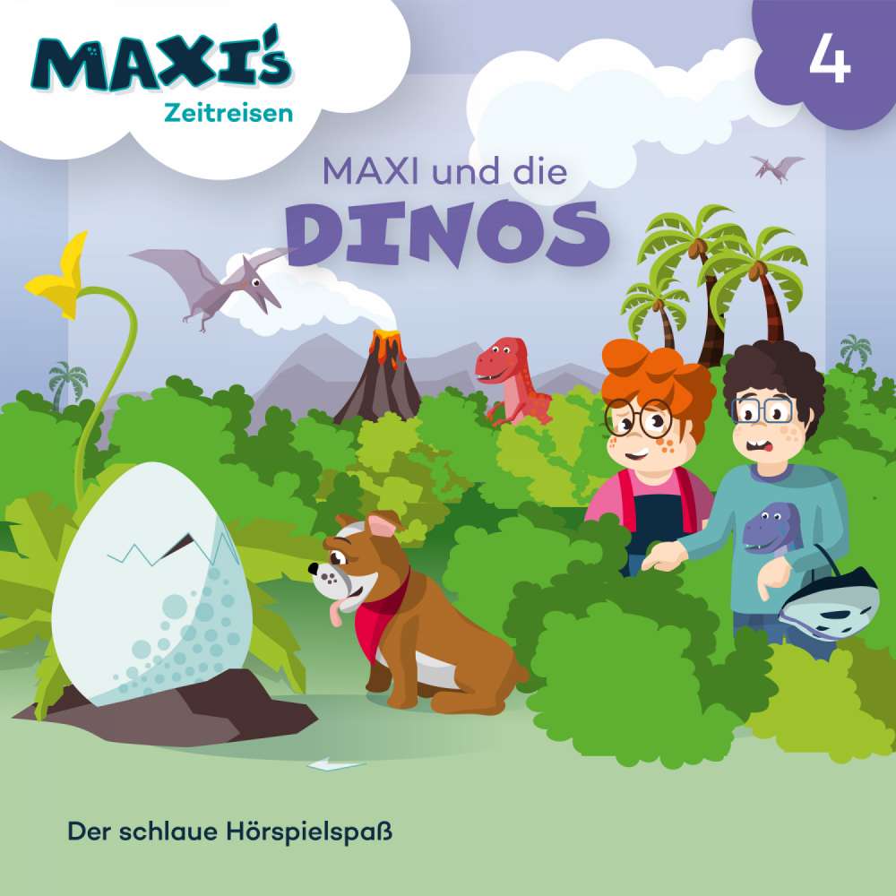 Cover von Maxi's Zeitreisen - Folge 4 - Maxi und die Dinos