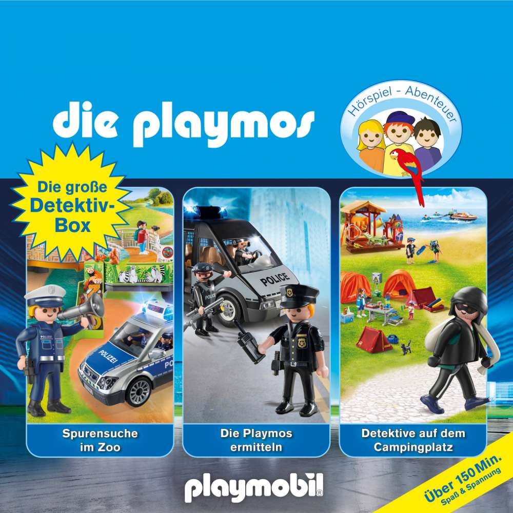Cover von Die Playmos - Die Playmos - Die große Detektiv-Box, Folgen 46, 66, 73