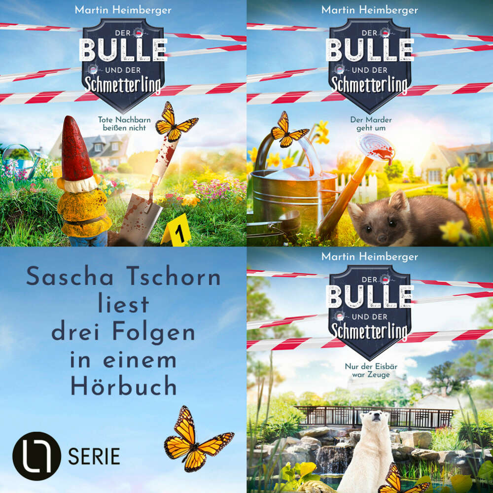 Cover von Martin Heimberger - Der Bulle und der Schmetterling - Sammelband 1 - Folge 1-3