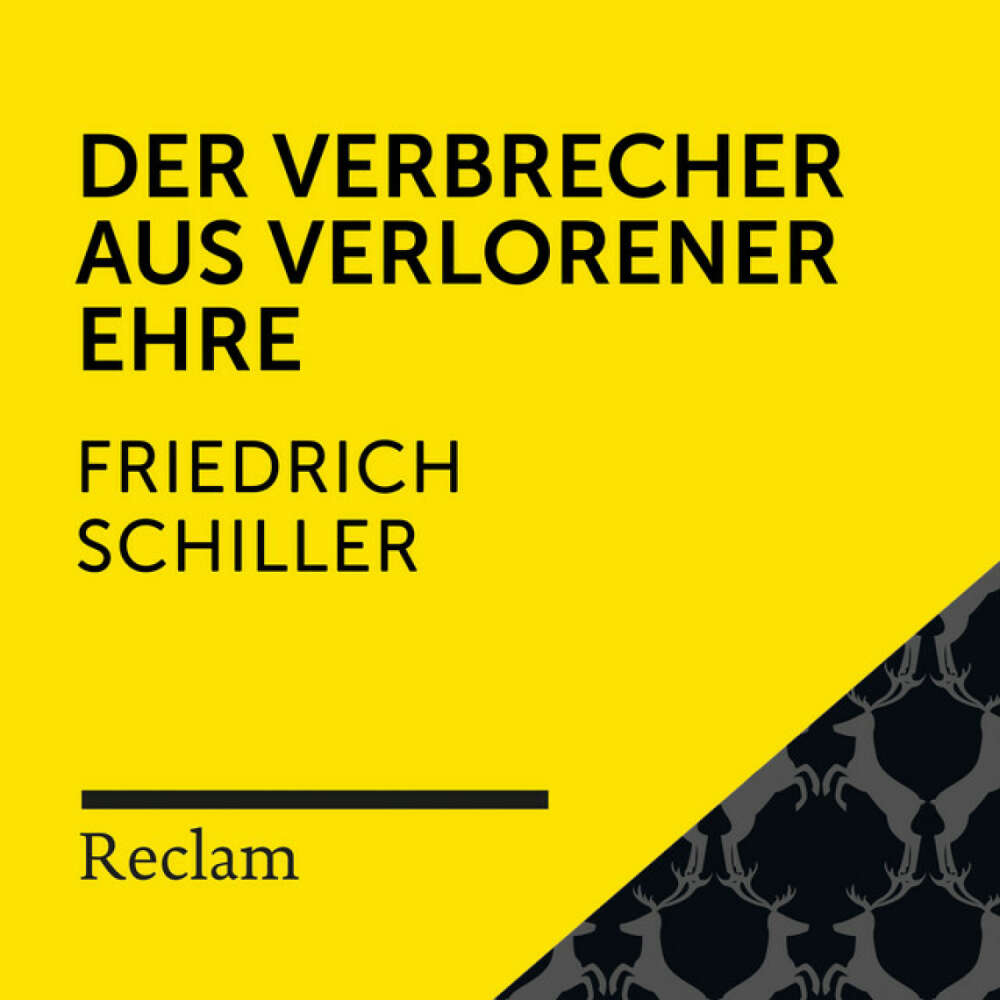 Cover von Reclam Hörbücher - Schiller: Der Verbrecher aus verlorener Ehre (Reclam Hörbuch)