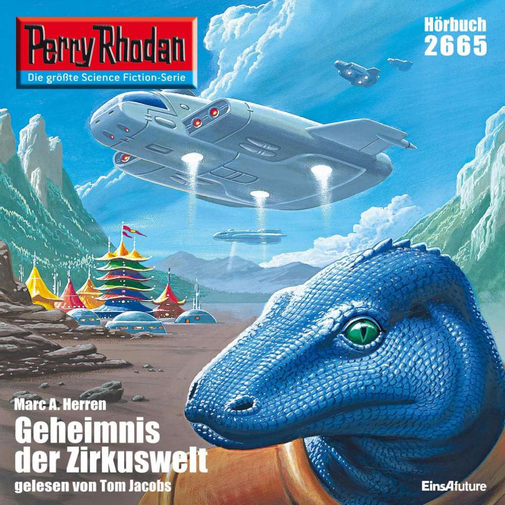 Cover von Marc A. Herren - Perry Rhodan - Erstauflage 2665 - Das Geheimnis der Zirkuswelt
