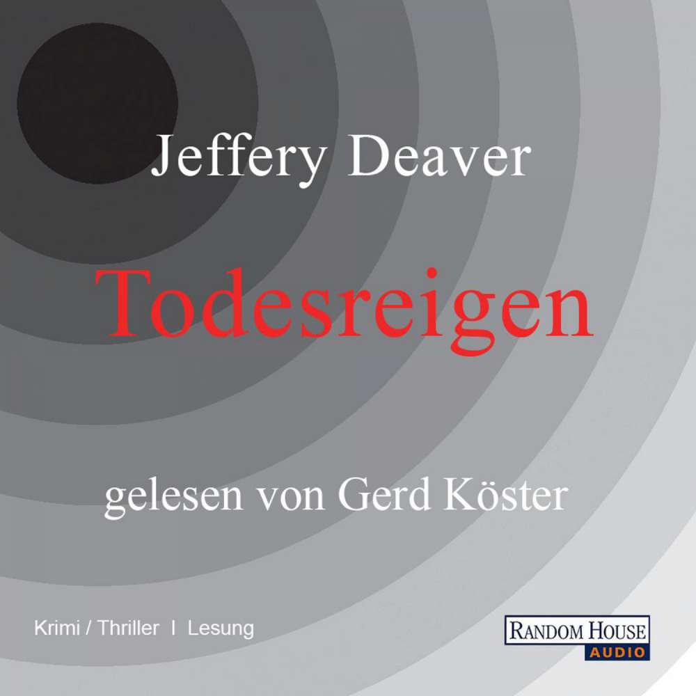 Cover von Jeffery Deaver - Todesreigen