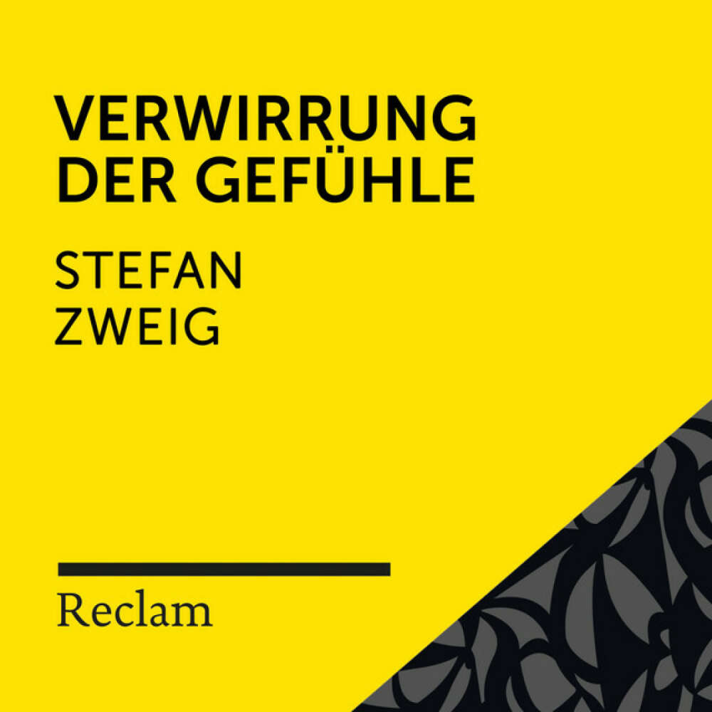 Cover von Reclam Hörbücher - Zweig: Verwirrung der Gefühle (Reclam Hörbuch)