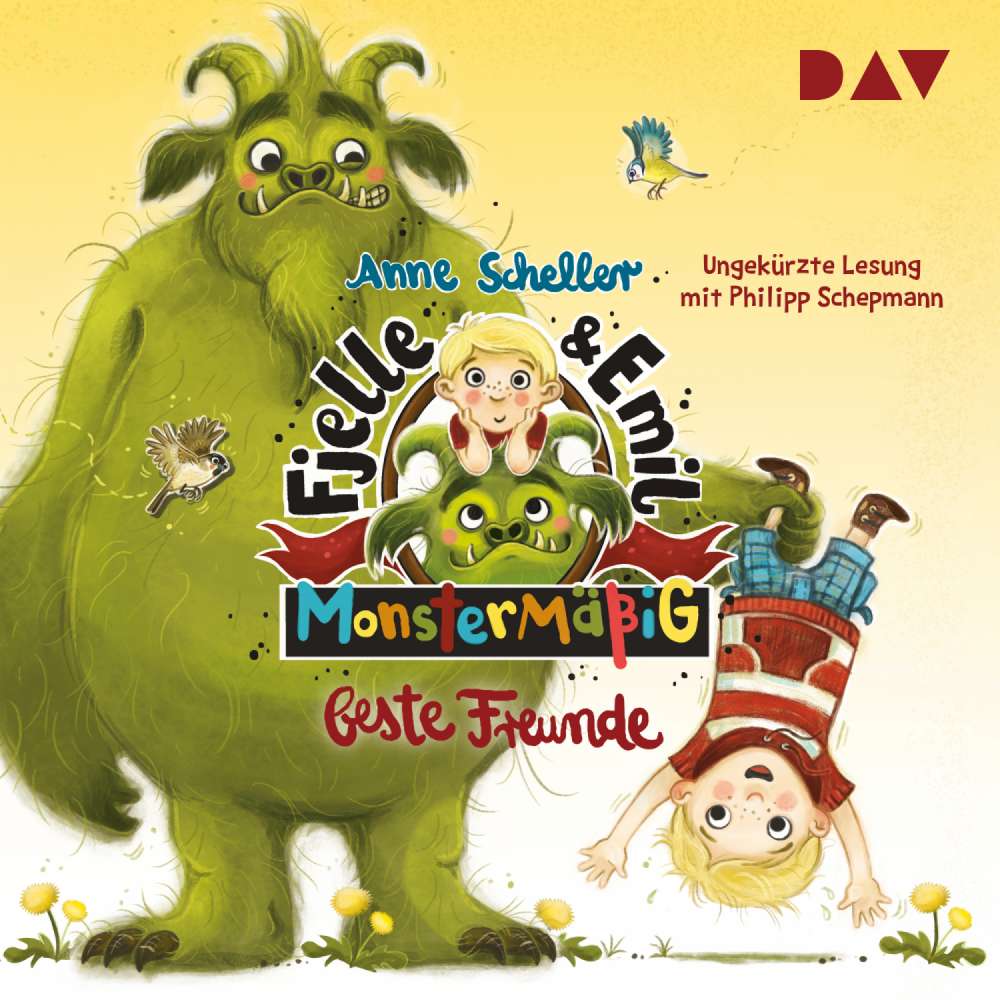 Cover von Anne Scheller - Fjelle und Emil - Monstermäßig beste Freunde