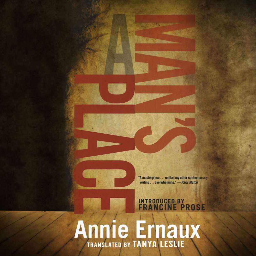 Cover von Annie Ernaux - A Man's Place