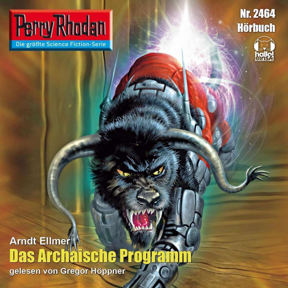 Cover von Arndt Ellmer - Perry Rhodan - Erstauflage 2464 - Das Archaische Programm
