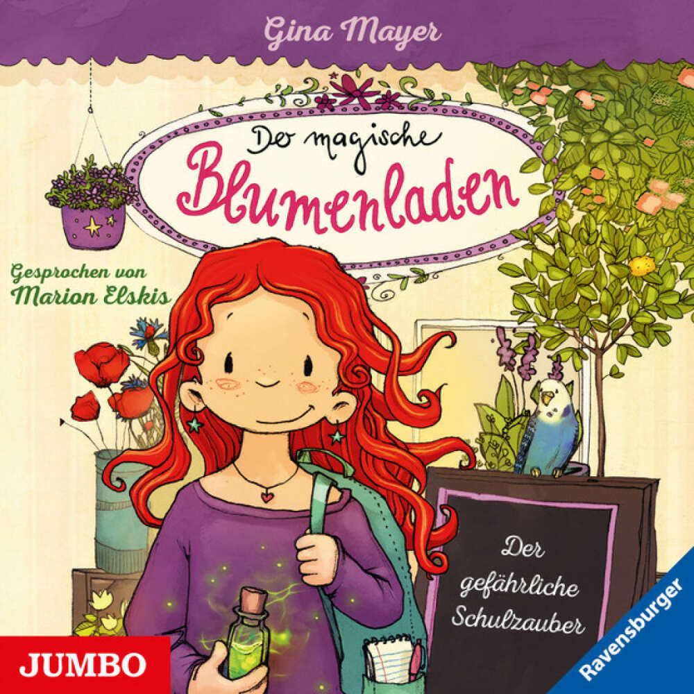 Cover von Gina Mayer - Der magische Blumenladen. Der gefährliche Schulzauber