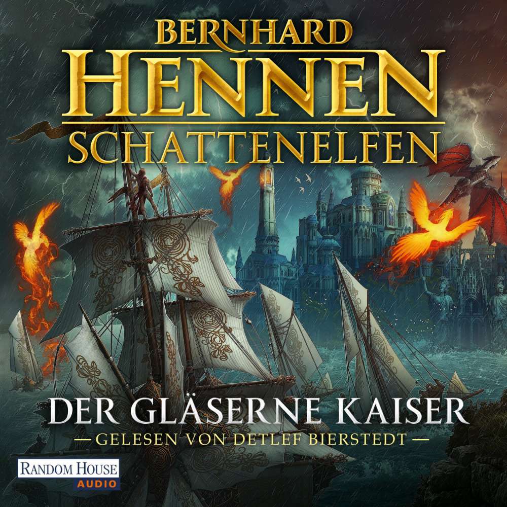 Cover von Bernhard Hennen - Die Schattenelfen-Saga - Band 2 - Schattenelfen - Der Gläserne Kaiser