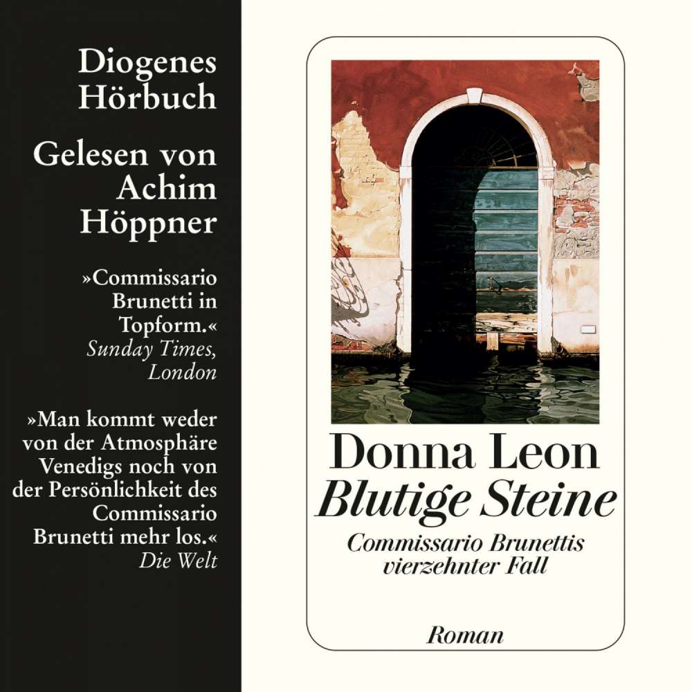 Cover von Donna Leon - Commissario Brunetti 14 - Blutige Steine