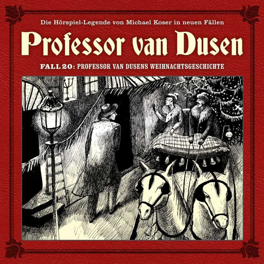 Cover von Professor van Dusen - Fall 20 - Professor van Dusens Weihnachtsgeschichte