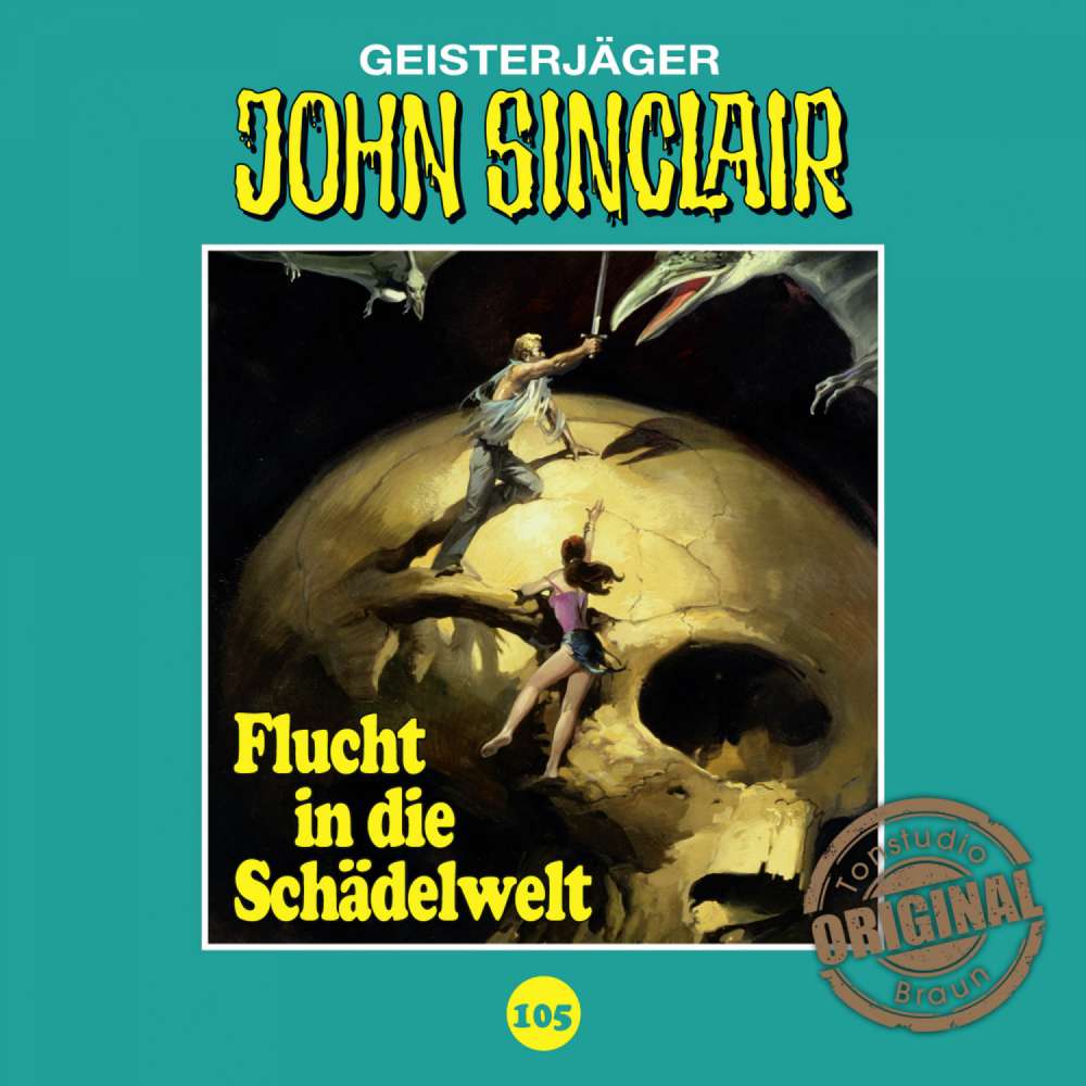 Cover von John Sinclair - Folge 105 - Flucht in die Schädelwelt