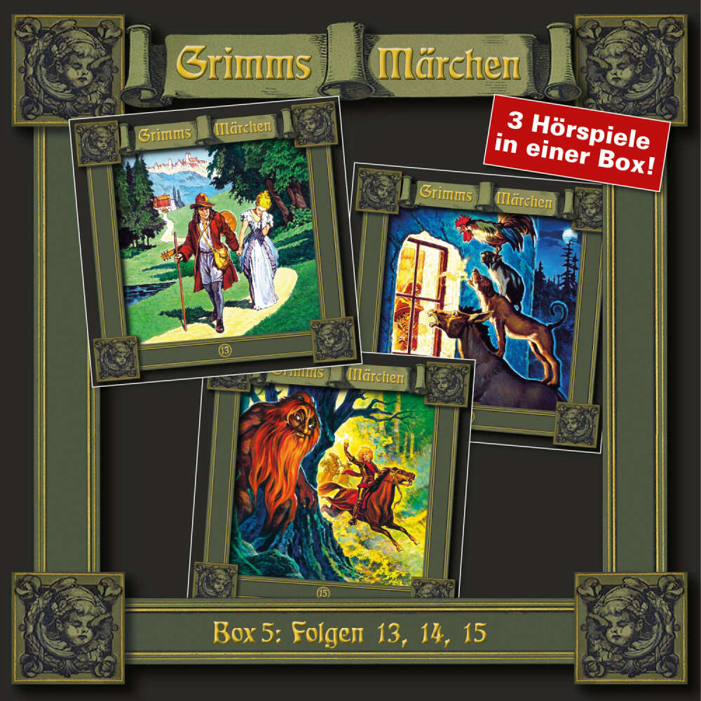 Cover von Grimms Märchen - Box 5 - Folgen 13, 14, 15