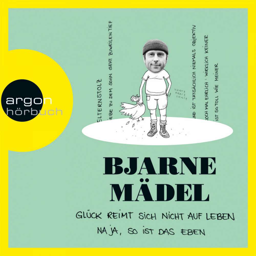 Cover von Bjarne Mädel - Glück reimt sich nicht auf Leben. Naja, so ist das eben