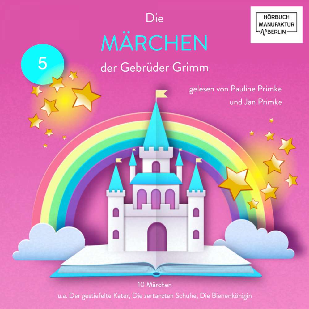 Cover von Jan Primke - Die Märchen der Gebrüder Grimm - 10 Märchen