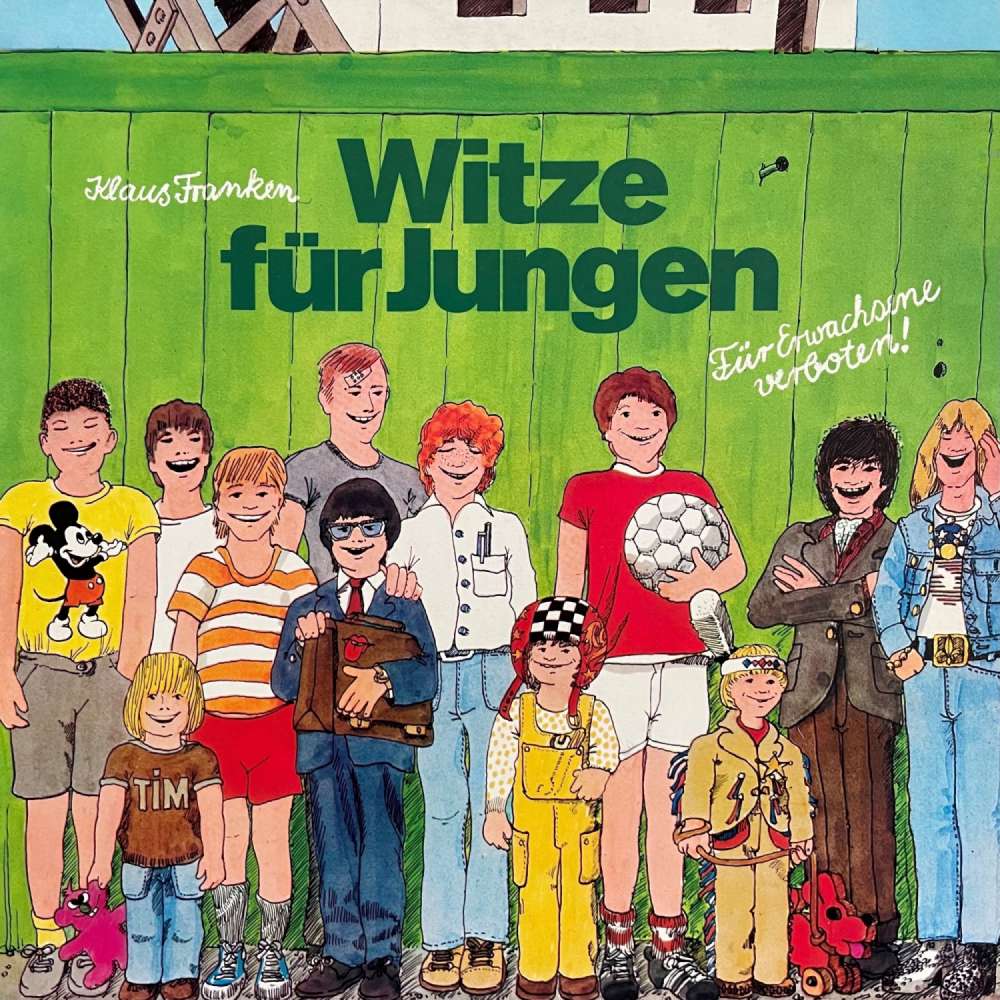 Cover von Klaus Franken - Witze für Jungen