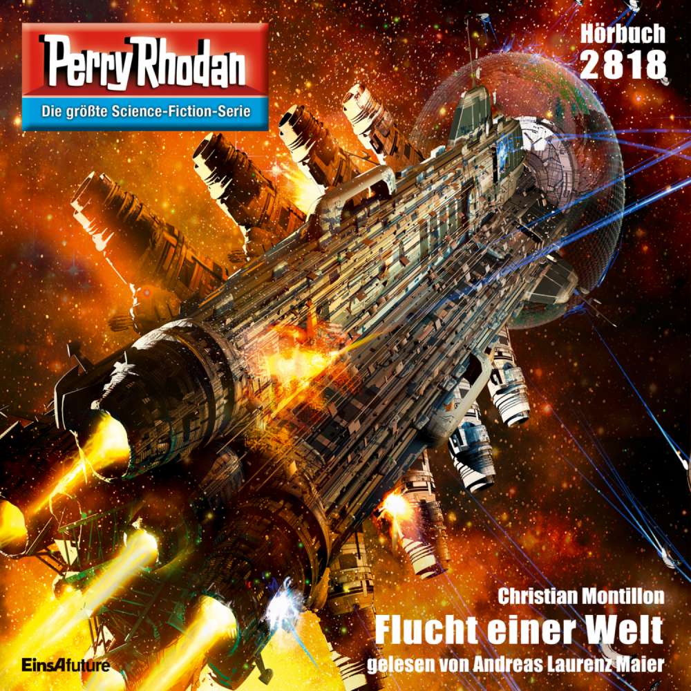 Cover von Christian Montillon - Perry Rhodan - Erstauflage 2818 - Flucht einer Welt