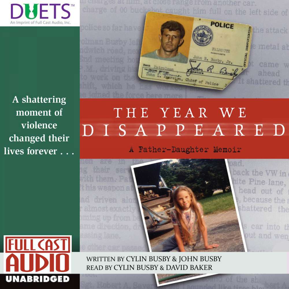 Cover von Cylin Busby - The Year We Disappeared - A Father-Daughter Memoir