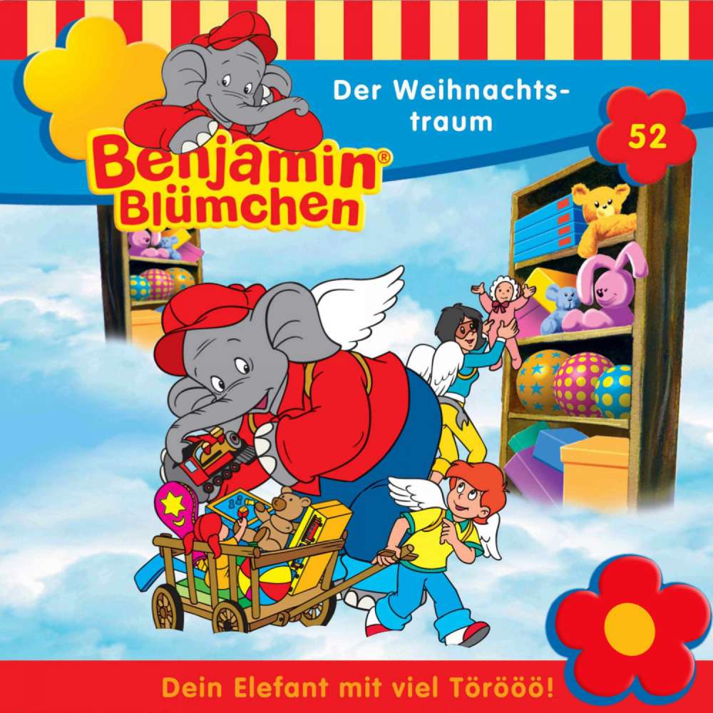 Cover von Benjamin Blümchen -  Folge 52 - Der Weihnachtstraum