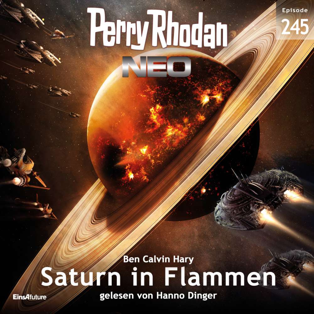 Cover von Ben Calvin Hary - Perry Rhodan - Neo 245 - Saturn in Flammen