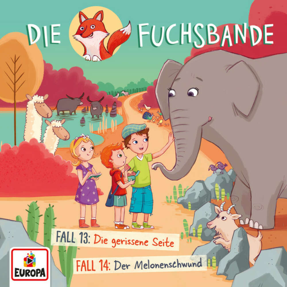 Cover von Die Fuchsbande - 007/Fall 13: Die gerissene Seite / Fall 14: Der Melonenschwund