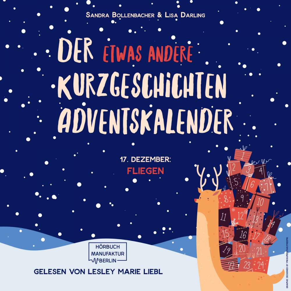Cover von Sandra Bollenbacher - Der etwas andere Kurzgeschichten Adventskalender - Türchen 17 - Fliegen