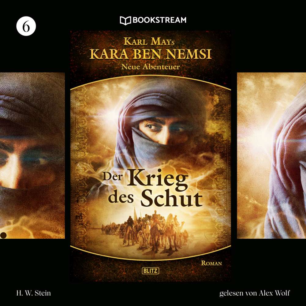 Cover von Karl May - Kara Ben Nemsi - Neue Abenteuer - Folge 6 - Der Krieg des Schut