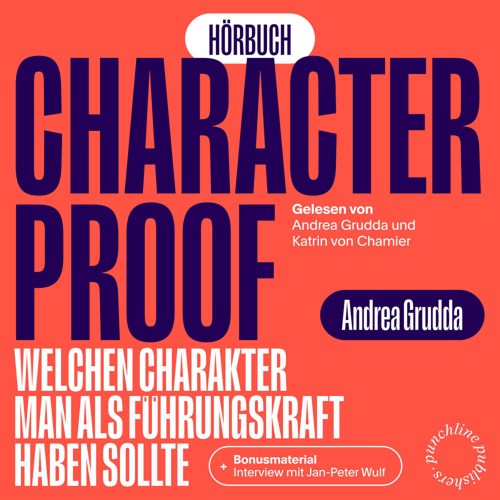 Cover von Andrea Grudda - Character Proof - welchen Charakter man als Führungskraft haben sollte