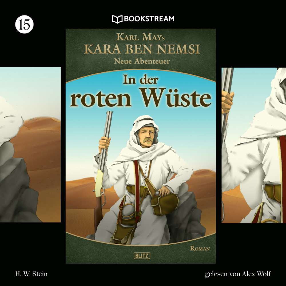 Cover von Karl May - Kara Ben Nemsi - Neue Abenteuer - Folge 15 - In der roten Wüste