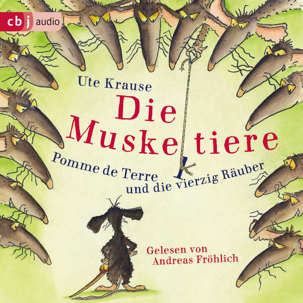 Cover von Ute Krause - Die Muskeltiere 3 - Pomme de Terre und die vierzig Räuber