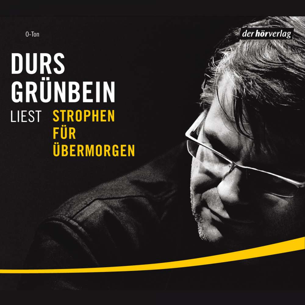 Cover von Durs Grünbein - Strophen für übermorgen - Gedichte