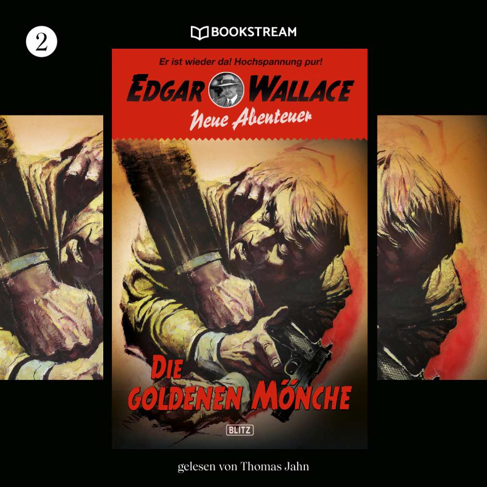 Cover von Edgar Wallace - Edgar Wallace - Neue Abenteuer - Band 2 - Die goldenen Mönche